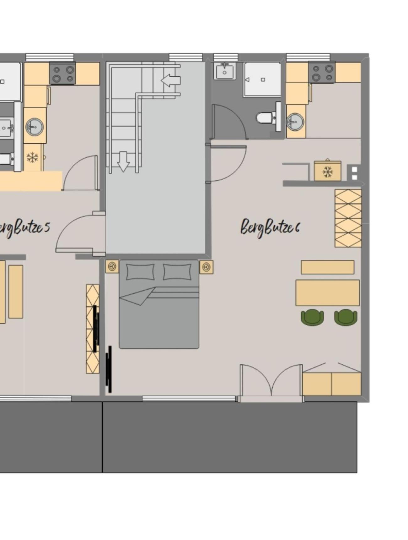 Bergbutzen Mit Balkon Apartment Браунлаге Екстериор снимка
